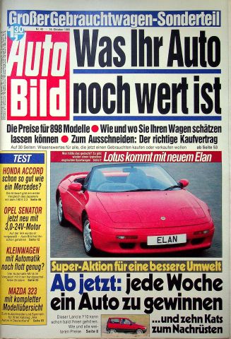 Deckblatt Auto Bild (42/1989)